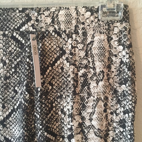NWT ASOS Snakeskin Leggings - Picture 2 of 5